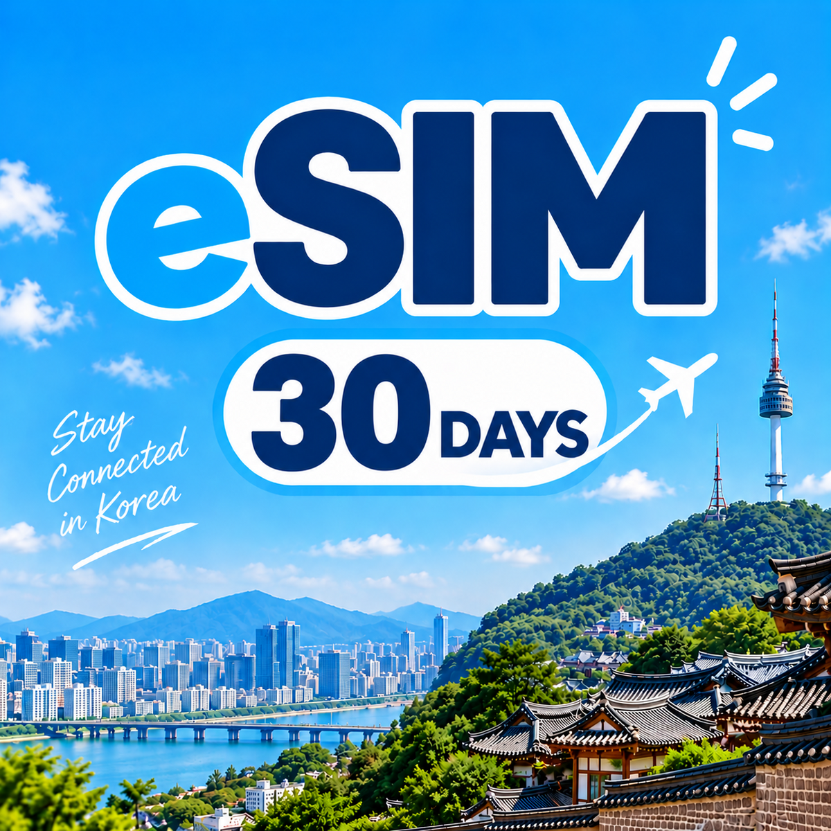 Korea eSIM 30 Days