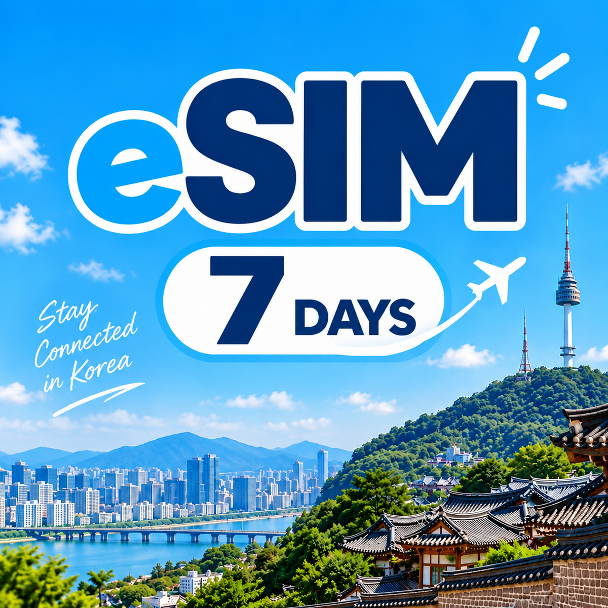 Korea eSIM 7 Days